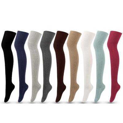 China Widely Used Various Knee High Womens Socks Cotton Breathable QUICK DRY for sale