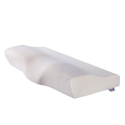 China Anti-Static Slow Rebound Foam Cutout Bed Sleep Cutout Pillow Non-Toxic Breathable Memory Foam Pillows With Covers for sale