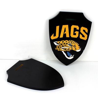 China Eco - Friendly Wholesale Sublimation MDF Photo Panel Shield Shape for sale