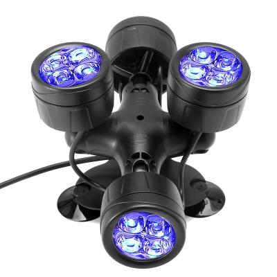 China Hot Sale Ip68 Waterproof Multi Color Underwater Swimming Pool Light, Night Underwater Lamp RGB Led Swimming Pool Light for sale