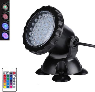 China New Model Customized Rgb Remote Underwater Stored Aquarium Led Spotlight for sale