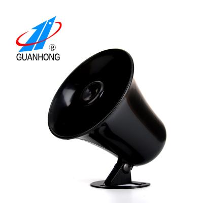 China Outdoor/Indoor Alarm Car Horn Siren PP Siren Horn 25W 6ohm Horn Speaker Siren for sale