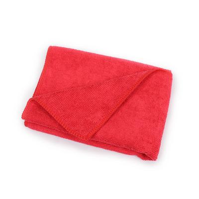 China Home Hotel Kitchen Car Cleaning 40X40CM Microfiber Car Towel Detailing Soft Edgeless Towel For Car Washing Drying Super Absorbent for sale