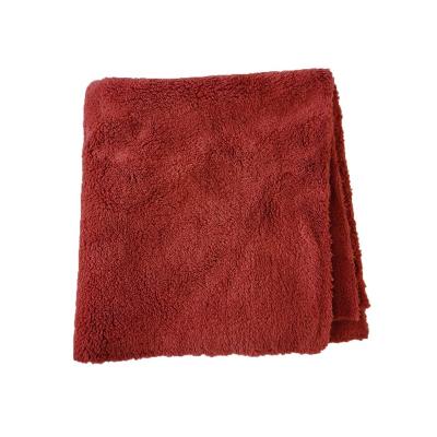 China 800/1200 Gsm Car Cleaning Towel High Softness Coral Fleece Microfiber Cloth Super Plush Pile High Cleaning Home Car Kitchen Towel Car Wash Towel for sale