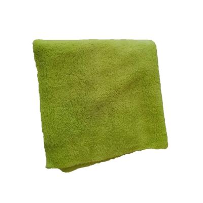 China Home Car Kitchen Plush Microfiber Cloth Super Pile High Softness Coral Super Pile GSM Car Cleaning Towel Car Wash Towel for sale