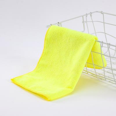 China Home Hotel Kitchen Car Cleaning Towel 40x40 Premium Clean Car Microfiber Towel Microfiber Car Wash Detailing Cloth for sale