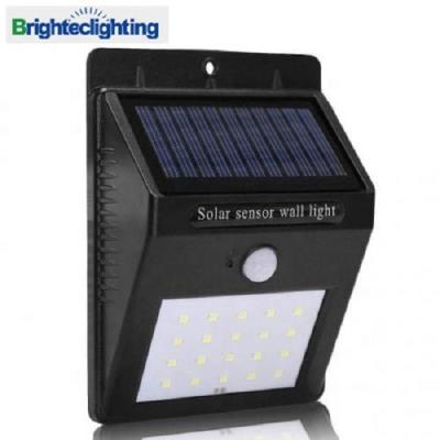 China WALL ABS Waterproof PIR Motion Sensor Led Solar Wall Mounted Light for sale