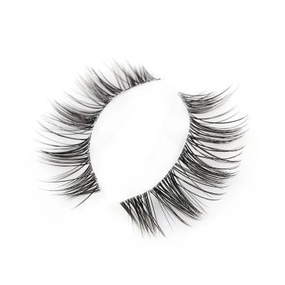 China Factory wholesale cheap luxury 3d eyelashes long natural factory clean lashes 25mm fluffy silk eyelashes super brand silk eyelashes for sale