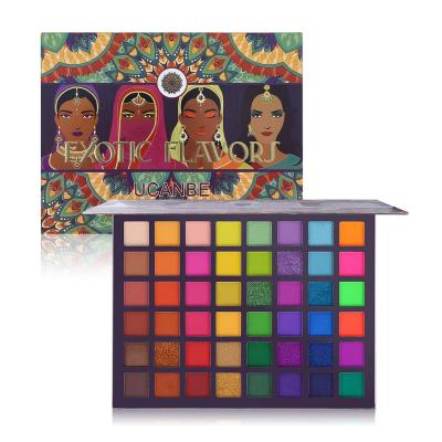 China Waterproof 48 Colors Pigmented Private Label Color Magic Eyeshadow With Your Own Brand for sale