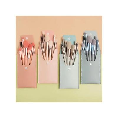 China Angular Blush 2021 New Spot Makeup Brush Set Makeup Brush Set With Mirror Makeup Set Brushes Wholesalers for sale