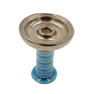 China LvHe Shisha Hookah Bowl Hookah Accessories Ceramic Shisha Clay Bowl Smoking Hookah for sale