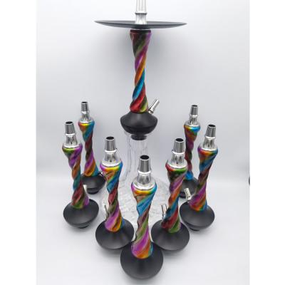 China Wholesale Colorful Hookah T-092 Lvhe Factory Colorful Gravity Hookah Jetpack Hookah Shisha Large for sale