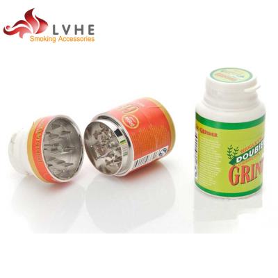 China T031GP LVHE Plastic Promotion Product 3 Part Plastic Chewing Gum Grinder for sale