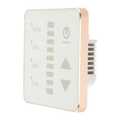 China Smart LED Lights Smart Home Smart Office Building Radio Lighting Dimming Switch Lighting Control Panel for sale