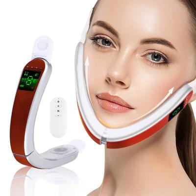 China Amazon Dix Pulse Device Massager Ultrasound Face Lift Electronic Beauty Massager Face Stimulator Muscle Health Care for sale