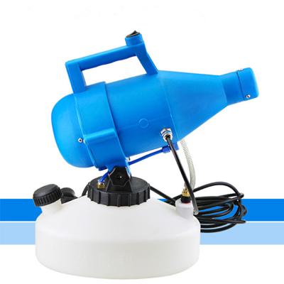 China Garden in Handheld 4.5L 1200W Mini Portable Electric Fog Disinfection ULV Fogger Atomizer Mist Sprayer Machine for sale