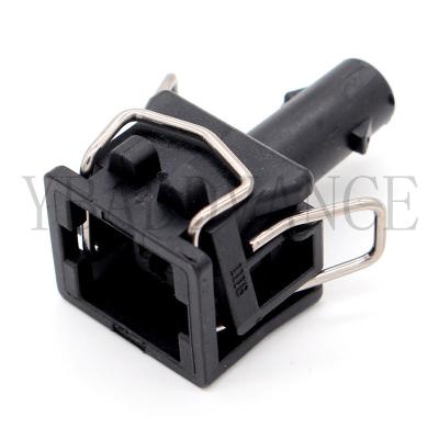 China Auto Connectors Waterproof 1 Pin Female Amp Tyco Fuel Injector Connector for sale