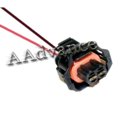 China Electrical Plugs 2 Wire Pigtail Diesel Fuel Injector Connector 6.6L For Duramax LLY LBZ for sale