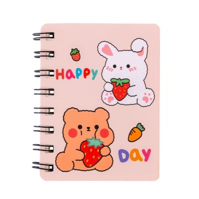 China 2021 Diary Cartoon Notebook Exercise Book Funny Mini Notebook Children Kids Gift Mini School Supplies for sale