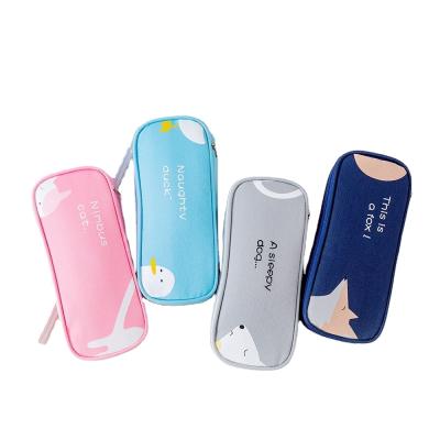 China Schools & Pen Case Simple Stationery Office Organizer Pencil Pouch Storage Big Offices Large Capacity Pencil Case Large Capacity Pencil Bag for sale