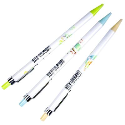 China office & School Pencil Wholesale Children's Pencil Student Automatic Press Cartoon Plastic Pencil for sale