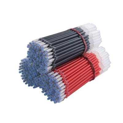 China Wholesale RECHARGE Pen Refill Cheap High Quality Writing Smoothly Blue Black Red Ink Pen Refill for sale