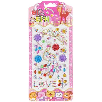 China Cartoon sticker diamond sticker korean style diamond photo album cute crystal acrylic diy sticker for sale