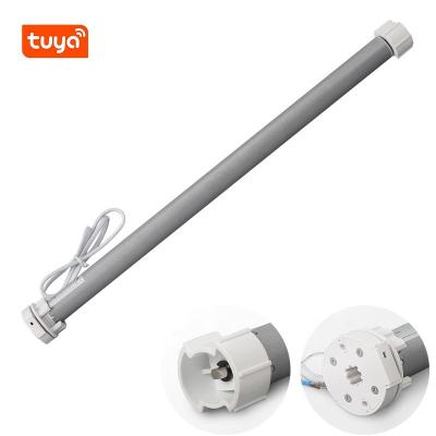 China Office Tuya wifi tubular motor GM25TEQY1.1 Alexa Google home 110v-240v for sale