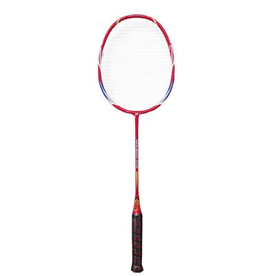 China Durable Type Aluminum Alloy Badminton Racket Adult Professional Carbon Training Supplies for sale