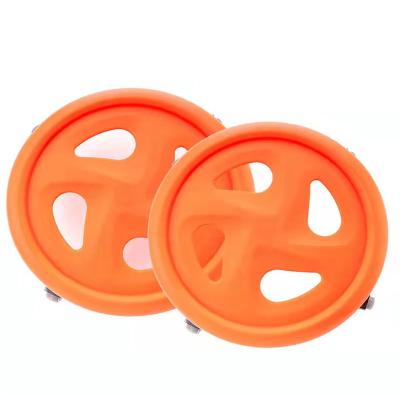 China Fitness Equipment Application Universal Abdominal Disc Core Training Four Wheel Sliding Disc for sale