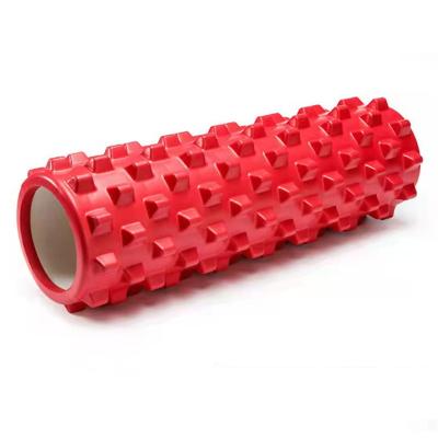 China Durable Yoga Column Floating Point Massage Eva Foam Shaft Exercise Fitness Yoga Practice AID Hollow Sliforme Yoga Mat for sale