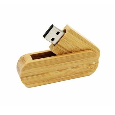 China Customized Wholesale Bamboo Wooden Eco Swivel Usb Flash Drive 64 Gb Wooden Usb 3.0 Flash Drive for sale