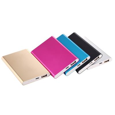 China electronic metal case fast support power bank portable rohs power bank 4000mah consumer for sale