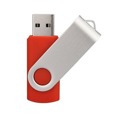 China Promotion Gift Metal Swivel Cheap High Quality USB 2.0 Flash Drive With PP Box Swivel USB Flash Drive for sale