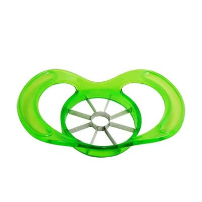 China UJ-AS005 Sustainable Apple Plastic Cutter Food Grade Apple Plastic Slicer for sale