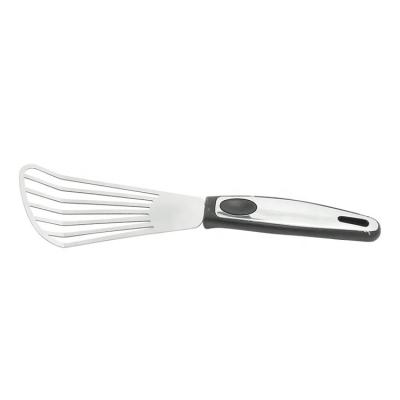 China UJ-KT031 Sustainable High Quality Stainless Steel Fish Spatula Slotted Turner for sale