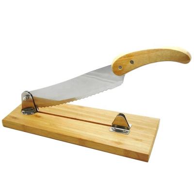 China UJ-KT094 ​​Sustainable High Quality Cheese Knife With Wooden Cutting Board Cheese Cutter for sale