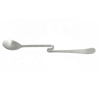 China Stainless Steel Honey Spoon UJ-CL033 Long Viable Home-Use Handle for sale