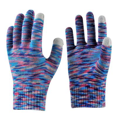 China Keep Warm Soft Knitted Magic Gloves/Touch Screen Gloves Logo Multi-Colors Winter Warm Women Custom Touch Screen Mittens Gloves for sale