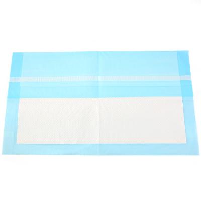 China Customized Medical 100% Super Cotton Incontinence Hygiene Care Absorbent Plain Weave Underpads With Adhesive Tape 30