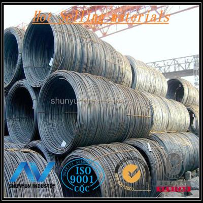 China MANUFACTURING Hot Rolled Stainless Galvanized Steel Wire Coils Rod In Coils From Scrap Tires For Construction Use for sale