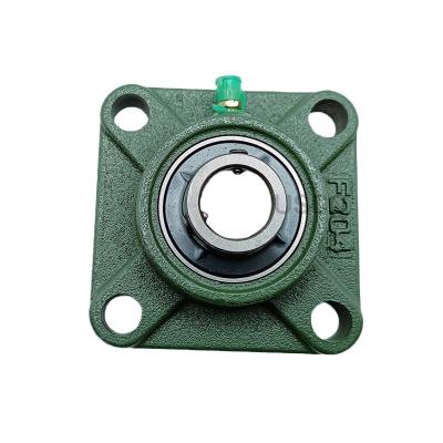 China Automotive.tractor.construction Machinery.rolling Mill PUSCO Pillow Block Bearing UCF204 Stainless Steel Bearing UCF204 For Industrial Technology Square Flanged Units for sale