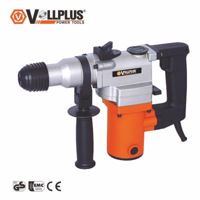 China 3 Function Vollplus Vprh2001 Stocked Product 26mm 850w 3 Function Max Electric Pneumatic Rotary Hammer SDS Drill, moq 1ctn, spot goods for sale