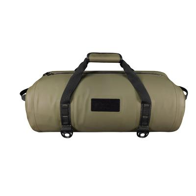 China High Quality Recycled Waterproof Duffle Kitbag Outdoor Waterproof Travel Bags Handbag With 900D TPU Double Coating Fabric for sale