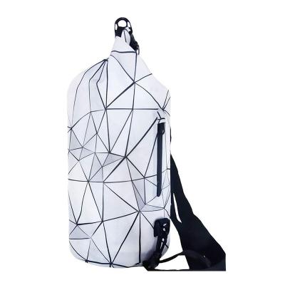 China Rolltop Office Light Weight Dry Storage Waterproof Bag Backpack Outdoor Waterproof Dry Bag With Phone Zipper Pocket for sale