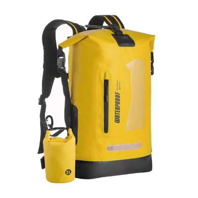 China Waterproof Waterproof Dry Bag With Portable Dry Bag Lightweight Dry Backpack For Water Sport for sale