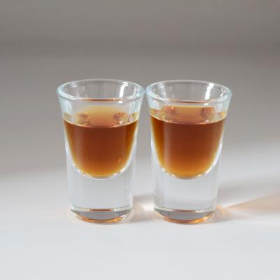 China Wholesale Europe Machine Press Customize Shot Glass 30ml Tequila Shot Glasses for sale