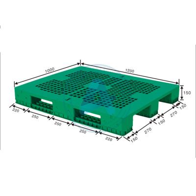 China Factory Supply Hot Price Manufacturer 100% Virgin PP/HDPE Material Shipping Cheap Plastic Pallet for sale