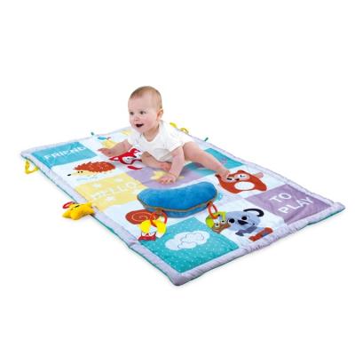 China Cartoon Nordic Educational Newborn Animal Game Style Blanket Baby Crawling Blanket Baby Toy Baby Crawling Mat for sale