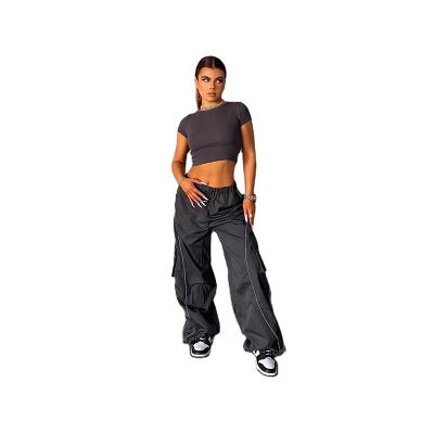 China Sexy& Autumn Polyester Spandex Streetwear Sports Jogger Women's Club Spring And Cargo Pants for sale